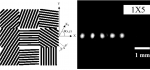Design, fabrication and characterization of subwavelength computer-generated holograms for spot array generation