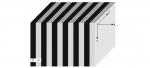 Dispersion properties of inhomogeneous nanostructures