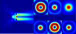 Effect of radial polarization and apodization on spot size under tight focusing conditions