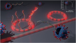 On-chip multivariant COVID 19 photonic sensor based on silicon nitride double-microring resonators