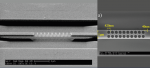 Nanoscale Mode Selector in Silicon Waveguide for on Chip Nanofocusing Applications