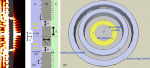Plasmonic focusing with a coaxial structure illuminated by radially polarized light