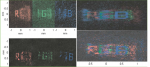 Simultaneous multicolor image formation with a single diffractive optical element Simultaneous multicolor image formation with a single diffractive optical element