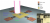 Integrated on-chip silicon plasmonic four quadrant detector for near infrared light