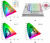 Silicon rich nitride: a platform for controllable structural colors